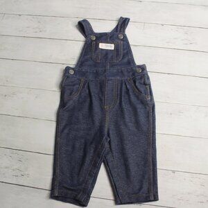 Carter's Baby Girl's Blue Jean Bib Overalls Size 6 Months